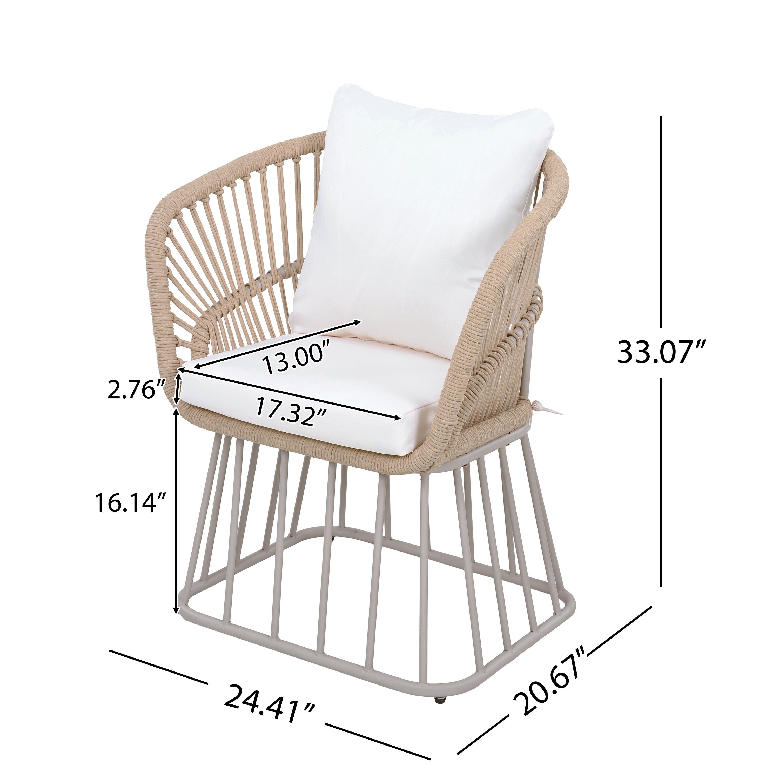Luxury 7-Piece Teak Outdoor Dining Set – Modern Patio Furniture with Wicker Chairs & Cushions