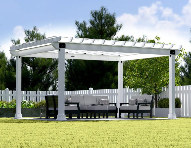 Country Lane 12x16 Vinyl Hollander Pergola