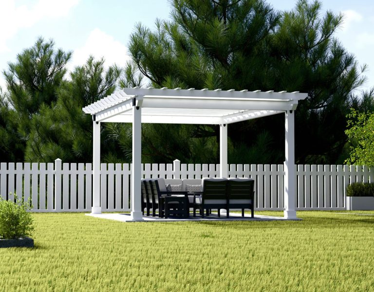 Country Lane 12x16 Vinyl Hollander Pergola