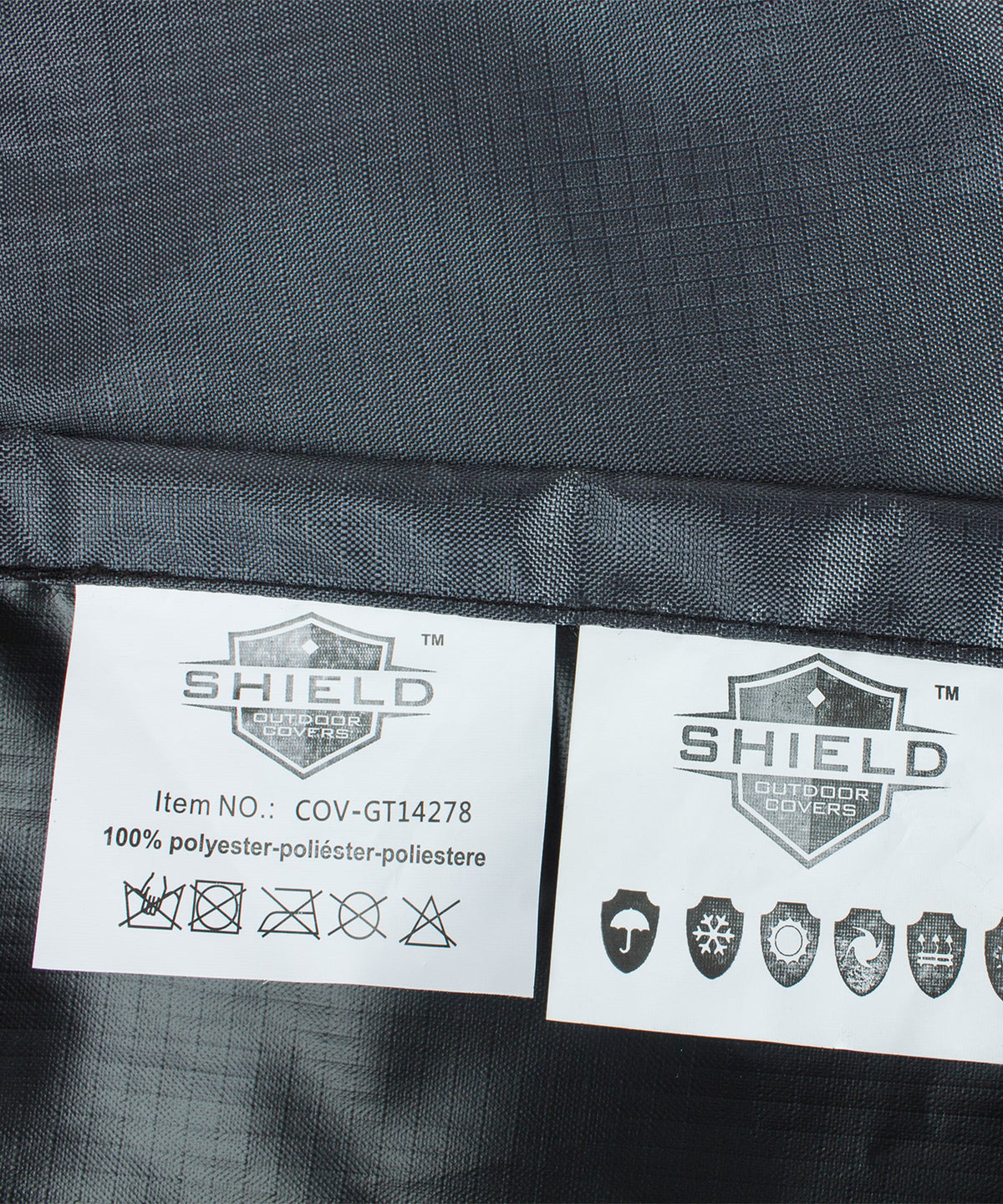 Grill Cover 26" Grill Cart Cover (59"x22"x47.5") - Gold